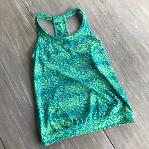 Athleta Printed X's & O's Tank Racerback